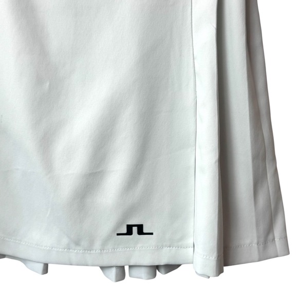 J.Lindeberg Sierra Pleat Golf Tennis Skirt White Athletic Comfort Preppy XS - Picture 4 of 11